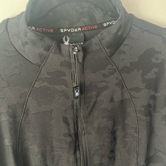 Spyder 1/4 zip women’s - BLACK - Picture 3 of 7